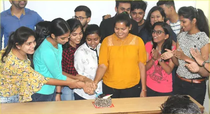 Class XII result celebration 2019