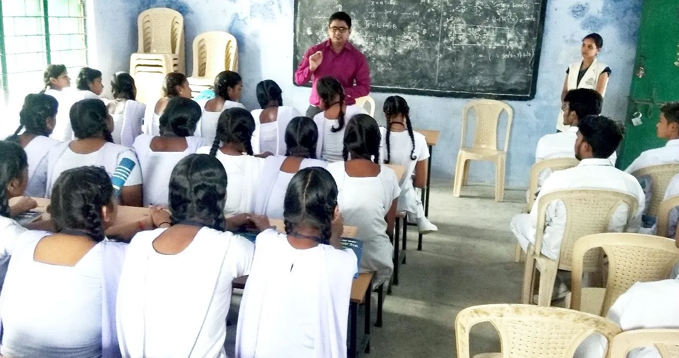 ABS career seminar at a school